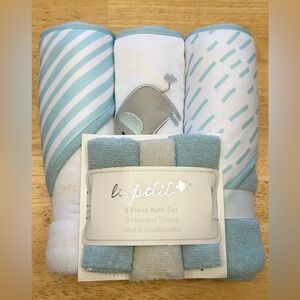 Baby 6 Piece Bath Towel Set